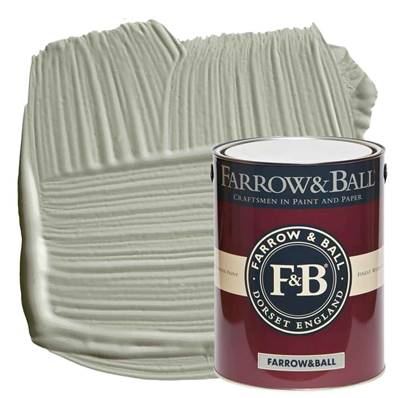 Farrow & Ball - Modern Eggshell - Peinture Sol - 265 Manor House Gray - 5 Litres