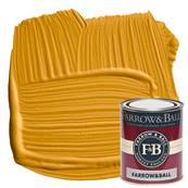 Farrow & Ball - Estate Eggshell - Peinture Satinée - 66 India Yellow - 750 ml