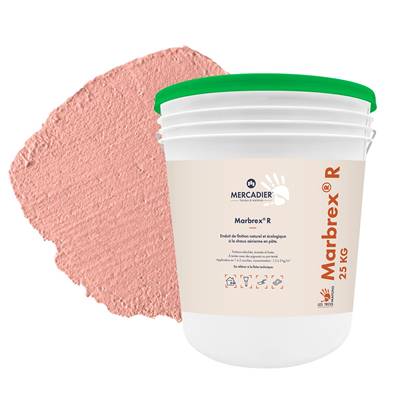 Enduit Chaux Naturelle Les 3 Matons - MarbrexR Teinté Pigment (Int/Ext) - Peuchère - 25 Kg