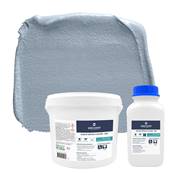Béton Ciré - Enduit Béton Coloré - Golfe clair - 13,4kg (Kit Poudre + Liant)