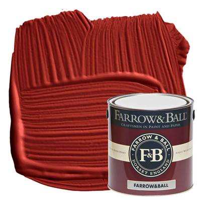 Farrow & Ball - Exterior Eggshell - Peinture Extérieur - 248 Incarnadine - 2,5 Litres