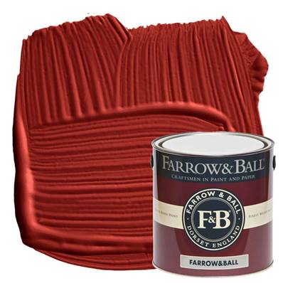 Farrow & Ball - Estate Eggshell - Peinture Satinée - 248 Incarnadine - 2,5 Litres