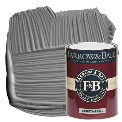 Farrow & Ball - Modern Eggshell - Peinture Sol - 26 Down Pipe - 5 Litres