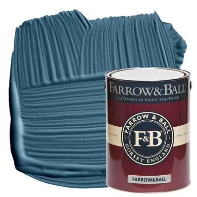 Farrow & Ball - Estate Emulsion - Peinture Mate - 281 Stiffkey Blue - 5 Litres