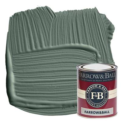 Farrow & Ball - Exterior Eggshell - Peinture Extérieur - 47 Green Smoke - 750 ml