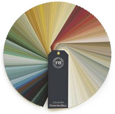 Moyen Livre des Couleurs éventail - Farrow & Ball