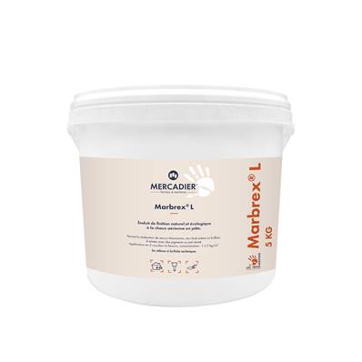 Enduit Chaux Naturelle Les 3 Matons - Marbrex L - Non Teinté - 5 kg