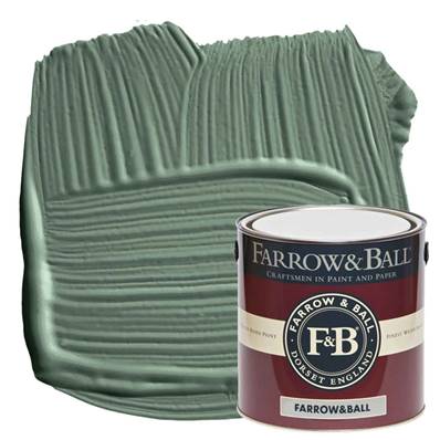 Farrow & Ball - Estate Emulsion - Peinture Mate - 47 Green Smoke - 2,5 Litres