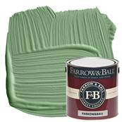 Farrow & Ball - Exterior Eggshell - Peinture Extérieur - 81 Breakfast Room Green - 2,5 Litres