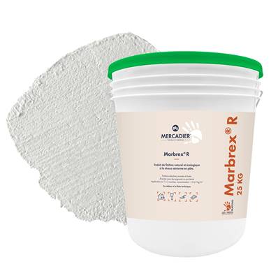 Enduit Chaux Naturelle Les 3 Matons - MarbrexR Teinté Pigment(Intérieur) - Longagne - 25 Kg