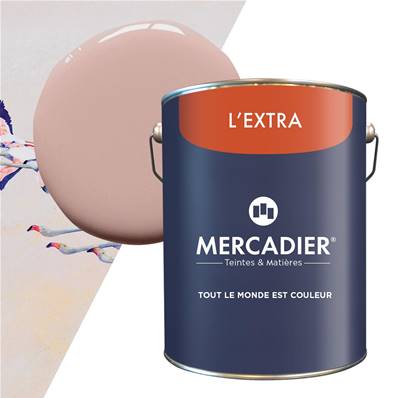 Peinture Mercadier - L'Extra - Maison Levy - Rose - 2,5 Litres