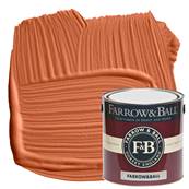 Farrow & Ball - Modern Emulsion - Peinture Lavable - 64 Red Earth - 2,5 Litres