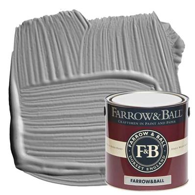 Farrow & Ball - Exterior Eggshell - Peinture Extérieur - 276 Mole's Breath - 2,5 Litres