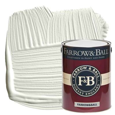 Farrow & Ball - Estate Emulsion - Peinture Mate - 2006 Great White - 5 Litres