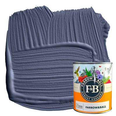 Farrow & Ball - Modern Eggshell - Peinture Sol - NHM W40 Imperial Purple - 750 ml