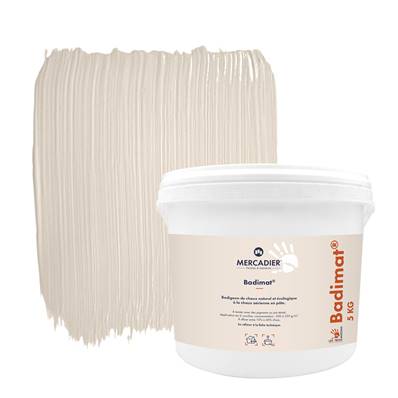 Badimat® - Couleur Bonne mère - 5 kg - Badigeon de chaux - Préteinté pâte pigmentaire