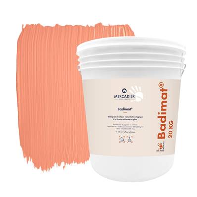 Badigeon Chaux Naturelle Les 3 Matons - Badimat+Pigments(Int/Ext hors ITE) - Paul - 20 Kg