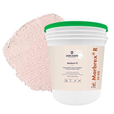 Enduit Chaux Naturelle Les 3 Matons - MarbrexR Teinté Pigment (Int/Ext) - Boulégan - 25 Kg