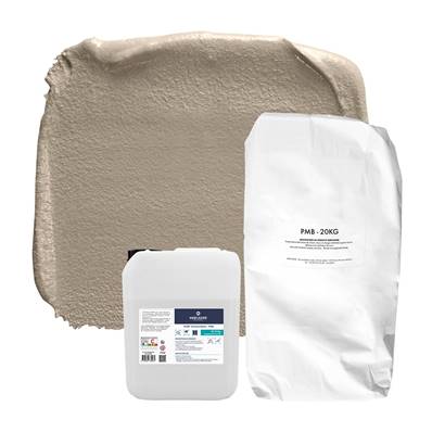 Béton Ciré - Pure Minéral Béton - Voyage - 24kg (Kit Poudre + Liant)