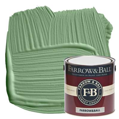 Farrow & Ball - Estate Emulsion - Peinture Mate - 81 Breakfast Room Green - 2,5 Litres