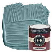 Farrow & Ball - Modern Eggshell - Peinture Sol - 86 Stone Blue - 2,5 Litres