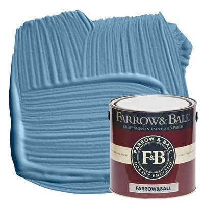 Farrow & Ball - Exterior Eggshell - Peinture Extérieur - 237 Cook's Blue - 2,5 Litres