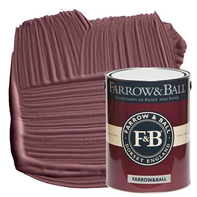 Farrow & Ball - Modern Emulsion - Peinture Lavable - 297 Preference Red - 5 Litres