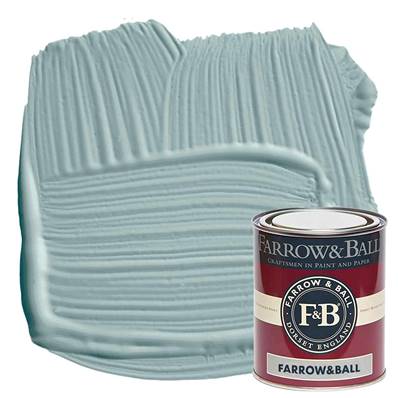 Farrow & Ball - Estate Eggshell - Peinture Satinée - 89 Lulworth Blue - 750 ml