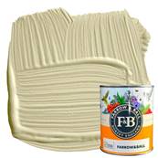 Farrow & Ball - Modern Eggshell - Peinture Sol - NHM W7 Skimmed Milk White - 750 ml