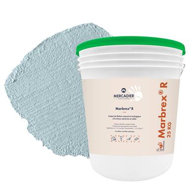 Enduit Chaux Naturelle Les 3 Matons - MarbrexR Teinté Pigment(Intérieur) - Sartine - 25 Kg