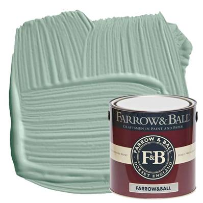 Farrow & Ball - Modern Emulsion - Peinture Lavable - 82 Dix Blue - 2,5 Litres
