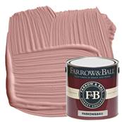 Farrow & Ball - Estate Eggshell - Peinture Satinée - 246 Cinder Rose - 2,5 Litres