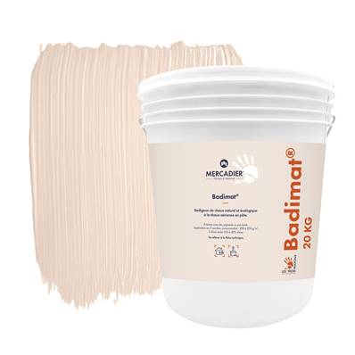 Badigeon Chaux Naturelle Les 3 Matons - Badimat - En vau - 20 Kg