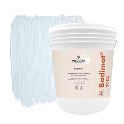 Badigeon Chaux Naturelle Les 3 Matons - Badimat Teinté Pigments (Intérieur) - Minot - 20 Kg