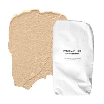 Enduit Chaux Naturelle Les 3 Matons-Marmolakt Teinté Pigments (Int/Ext) -Oustao -15 Kg