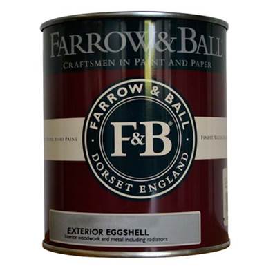 Farrow & Ball - Exterior Eggshell - Peinture Extérieur - Couleurs Archivées - 750 ml