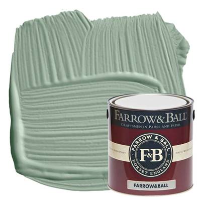 Farrow & Ball - Modern Emulsion - Peinture Lavable - 84 Green Blue - 2,5 Litres