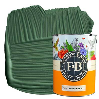 Farrow & Ball - Estate Emulsion - Peinture Mate - NHM W55 Duck Green - 5 L