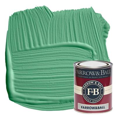Farrow & Ball - Estate Eggshell - Peinture Satinée - 214 Arsenic - 750 ml