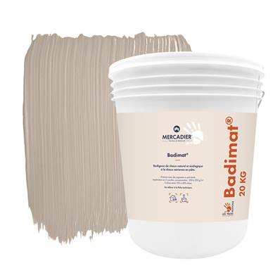 Badimat® - Couleur Calabrun - 20 kg - Badigeon de chaux - Pigments Poudre