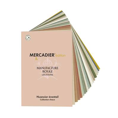 Nuancier éventail A6 - Manufacture Royale de Lectoure