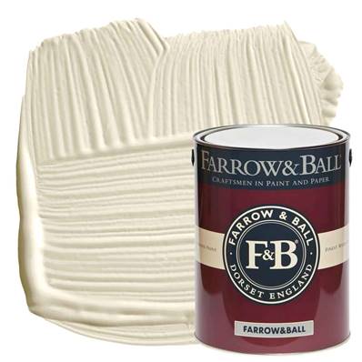 Farrow & Ball - Estate Emulsion - Peinture Mate - 01 Lime White - 5 Litres