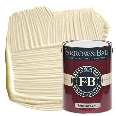 Farrow & Ball - Estate Eggshell - Peinture Satinée - 03 Off White - 5 Litres