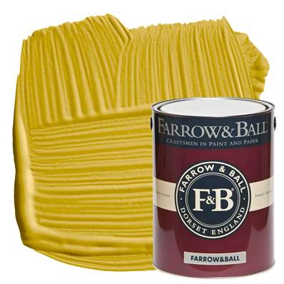 Farrow & Ball - Modern Emulsion - Peinture Lavable - 51 Sudbury Yellow - 5 Litres