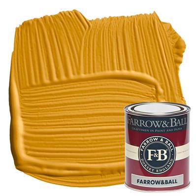 Farrow & Ball - Estate Eggshell - Peinture Satinée - 66 India Yellow - 750 ml