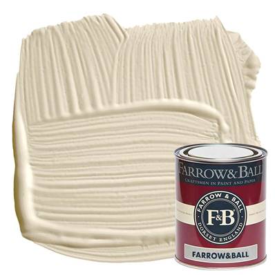 Farrow & Ball - Estate Eggshell - Peinture Satinée - 201 Shaded White - 750 ml
