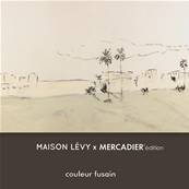 Peinture Mercadier - Le Mat - Maison Levy - Fusain - Taille Essai