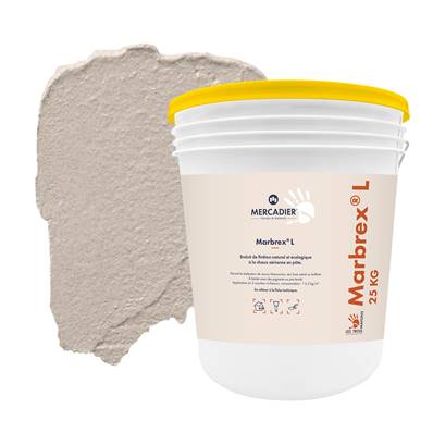 Marbrex® L - Couleur Calabrun - 25 kg - Enduit de chaux - Pigments Poudre