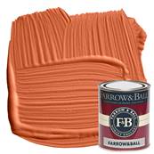 Farrow & Ball - Estate Eggshell - Peinture Satinée - 64 Red Earth - 750 ml