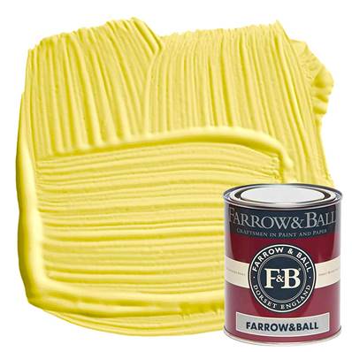Farrow & Ball - Estate Eggshell - Peinture Satinée - 233 Dayroom Yellow - 750 ml